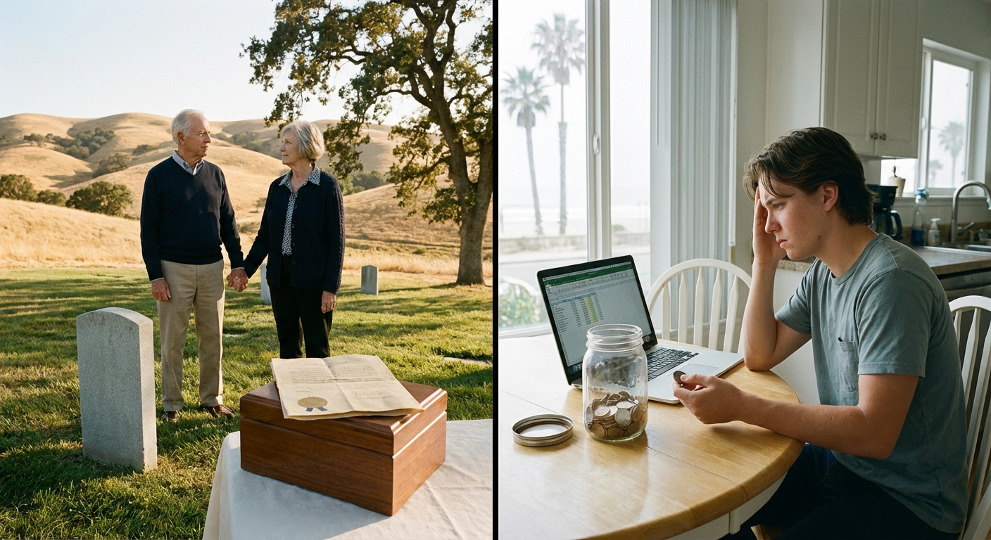 burial insurance vs savings account - California insurance guide