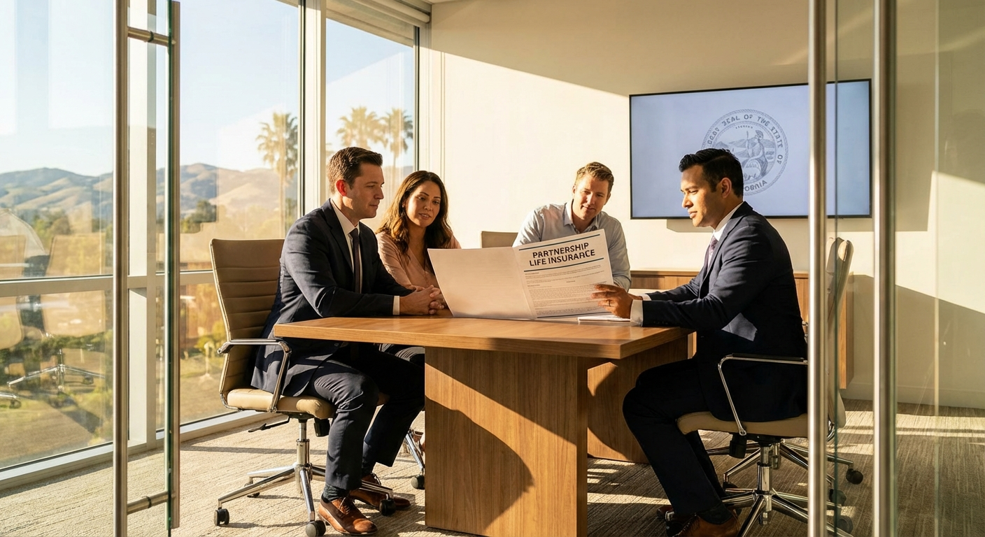 partnership life insurance california - California insurance guide